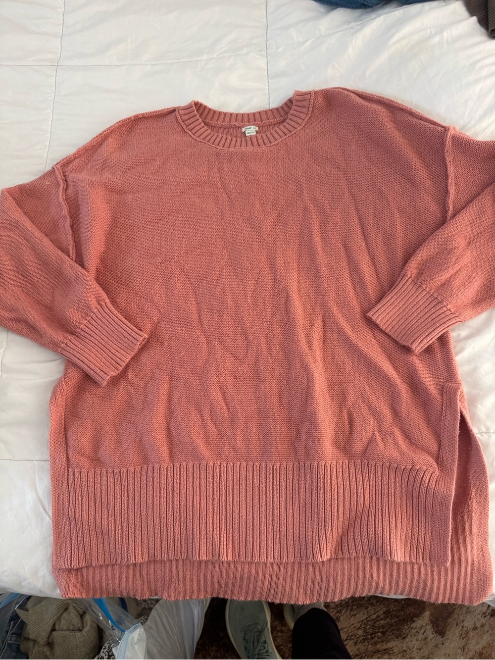 Aerie Women's Dusty Rose Crewneck Sweater